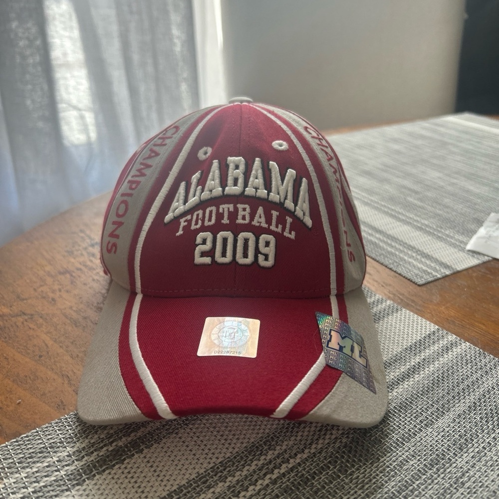Alabama Football 2009 Red and Gray Cap